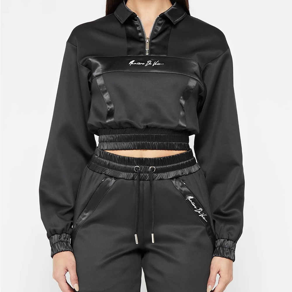 Black Manière De Voir Tracksuit Size 8.